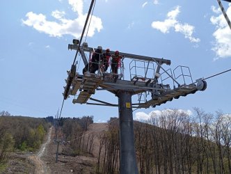 Продолжается строительство горнолыжного курорта «Арсеньев»