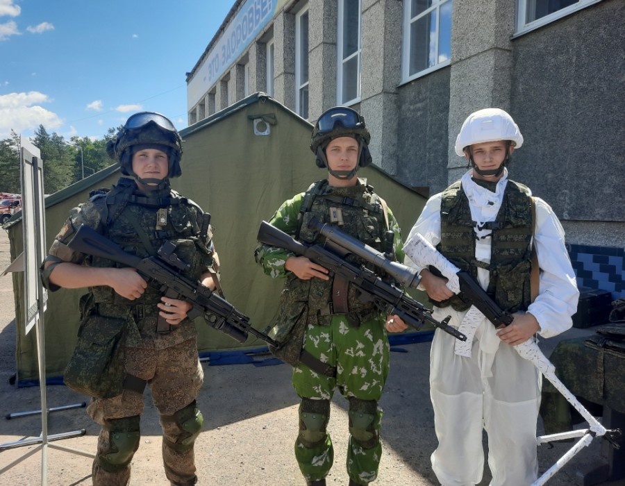 В Арсеньеве прошел военно-технический форум «Армия 2022»