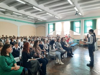 В гимназии №7 открылось первичное отделение Российского движения детей и молодежи «Движение Первых»