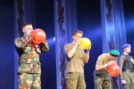 В Арсеньеве состоялся XVIII открытый городской конкурс «российской армии будущий солдат» 0