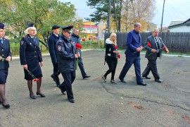 В Арсеньеве почтили память погибших сотрудников органов внутренних дел