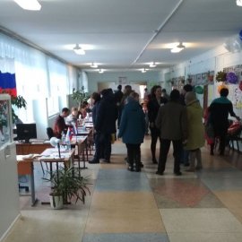 В Арсеньеве 18 марта в 8 утра открылись избирательные участки 1