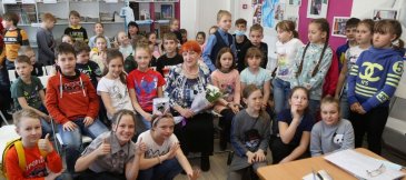В Арсеньевской библиотеке прошла встреча Нины Александровны Гречухиной с читателями