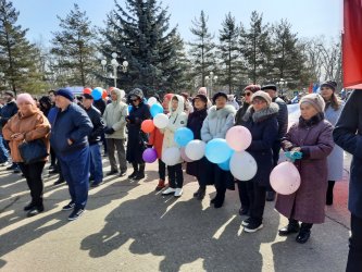 Арсеньевцы приняли участие в митинге-концерте в честь восьмой годовщины присоединения Крыма к России 5