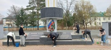 Юнармейцы Арсеньева стали участниками Всероссийской военно-патриотической акции «Верни герою имя»