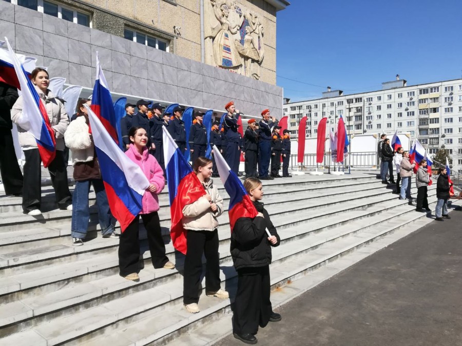 В Арсеньеве отметили День воссоединения Крыма с Россией