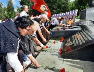 Арсеньевцы приняли участие в мероприятиях, посвященных Дню окончания Второй мировой войны