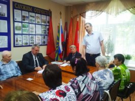 В городском Совете Ветеранов состоялась встреча с исполнительным директором ПАО «Аскольд»