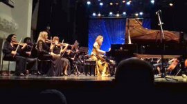 В Приморской краевой филармонии состоялся концерт с участием юной пианистки из Арсеньева