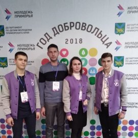 Арсеньевские добровольцы приняли участие в краевом конкурсе «Волонтер года 2018» 4