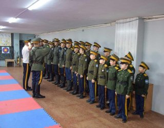 Открытие спортивного зала для занятий казачьими боевыми дисциплинами