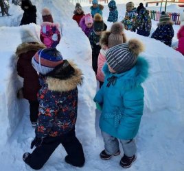 Зимние забавы в арсеньевских детских садах – с пользой для здоровья 1