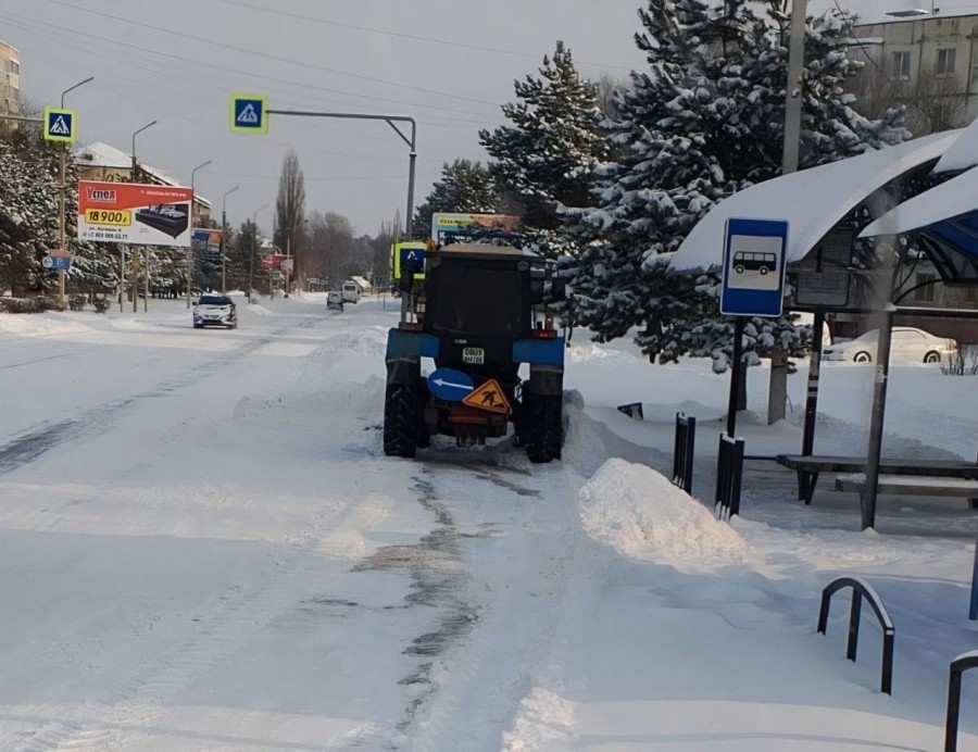 В течение прошедшей недели в Арсеньеве шла ликвидация последствий снегопада