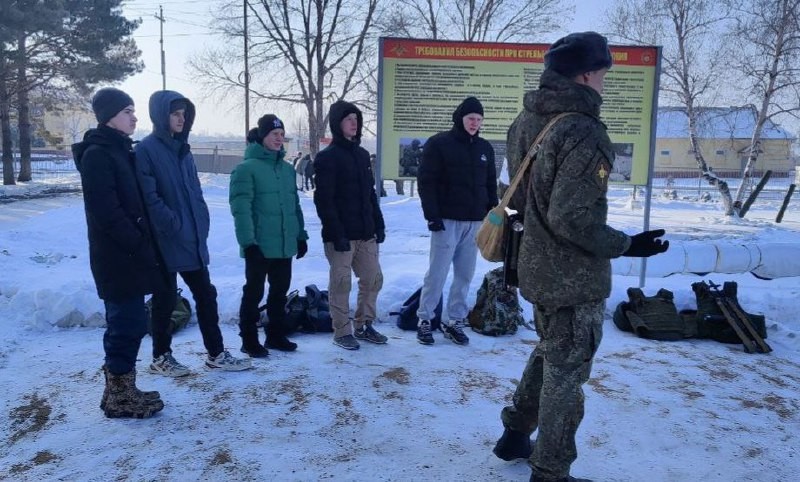 Конкурс допризывной молодежи «Российской армии будущий солдат»