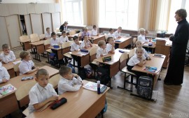 Еженедельные беседы с казаками проходят в школе №10