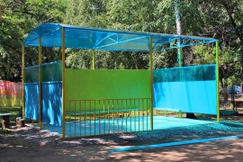 ​Десять новых теневых навесов появились в детских садах Арсеньева