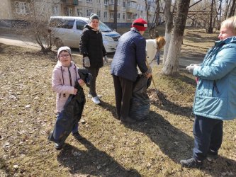 Арсеньевцы присоединились к общекраевому субботнику 0