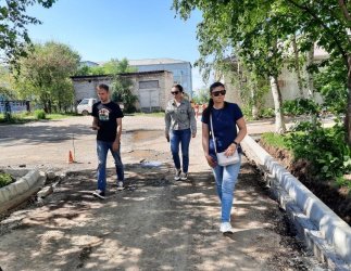 Общественные наблюдатели в среду, 24 мая, оценили ход работ по программе «1000 дворов»