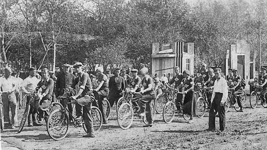Велопробег Ворошилов-Арсеньев 1937 год