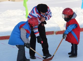 В Арсеньеве прошел первый хоккейный матч среди воспитанников детских садов 1