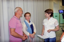 Юрий Беляев и Татьяна Абрамова в городе Арсеньев 2017