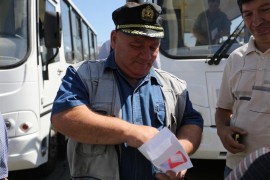 Современные автобусы отправились в Арсеньев и другие города 0