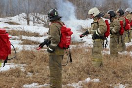 На территории Приморского края устанавливается начало пожароопасного сезона