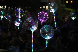 Фестивали красок и волшебных шаров состоялись в минувшую субботу в городе Арсеньев 6