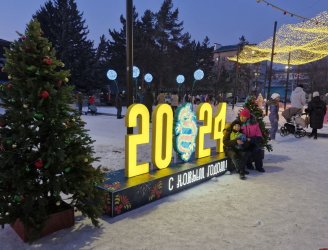25 декабря, в Арсеньеве открылась городская ёлка