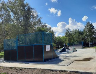 Арсеньевская скейт-площадка в детском городке «Радость» - восстановлена