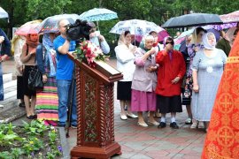 Церемония открытия мемориальной доски Николаю II состоялась в Уссурийске 0
