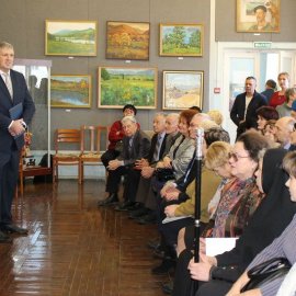 Музей истории города Арсеньева принимает поздравления с полувековым юбилеем 0