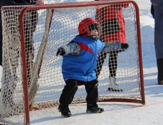 В Арсеньеве прошел первый хоккейный матч среди воспитанников детских садов 0