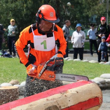 В Арсеньеве провели соревнование «Лучший лесоруб Приморья 2021» 1
