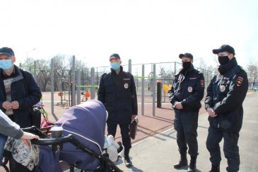Полиция города Арсеньева провела рейды по нарушению режима самоизоляции
