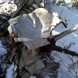 В районе города Арсеньева приморские поисковики обнаружили разбившийся бомбардировщик ДБ-3А 1