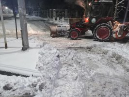 В Арсеньеве продолжается ликвидация последствий снегопада