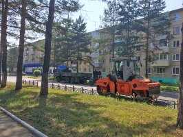 В Арсеньеве завершается ремонт дорог и тротуаров