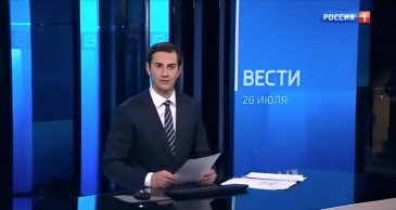 Денис Давыдов плавно перешел к роли ведущего дневных выпусков на российском телеканале Россия