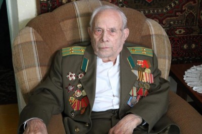 Житель города Арсеньева, участник Великой Отечественной войны отмечает 100-летний юбилей