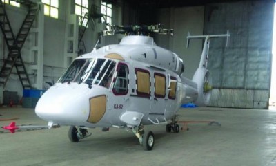 Первый полет нового вертолета Ка-62 состоялся сегодня в Арсеньеве
