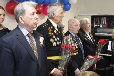 Воспитанники детского сада поздравили ветеранов с 70-летием Победы